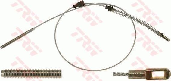 TRW GCH1255 - Трос, гальмівна система autocars.com.ua