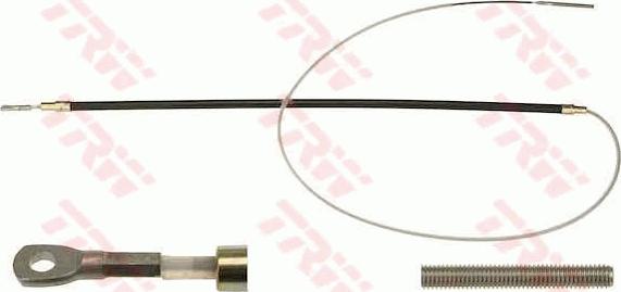TRW GCH1797 - Трос, гальмівна система autocars.com.ua