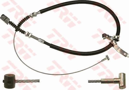 TRW GCH2501 - Трос, гальмівна система autocars.com.ua