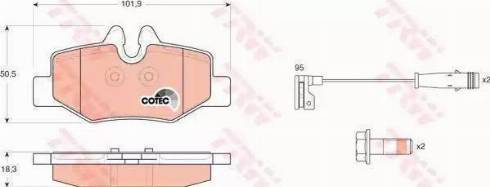 RIDER RD.3323.DB1601 - Тормозные колодки, дисковые, комплект autodnr.net