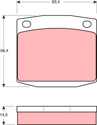 Jurid 572107D - Тормозные колодки, дисковые, комплект avtokuzovplus.com.ua