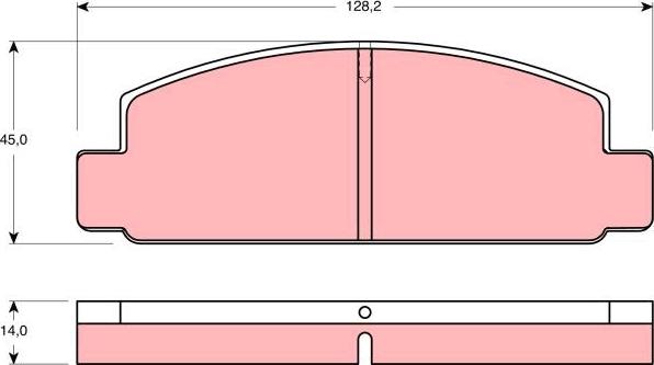 Roadhouse 2097.00 - Тормозные колодки, дисковые, комплект avtokuzovplus.com.ua