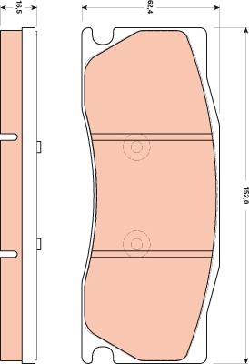 TRW GDB1850 - Гальмівні колодки, дискові гальма autocars.com.ua