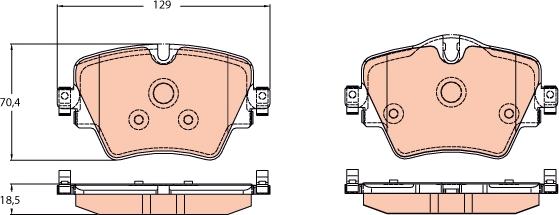 TRW GDB2098 - 0 autocars.com.ua