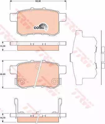 Alpha Brakes HKT-HD-017 - Гальмівні колодки, дискові гальма autocars.com.ua