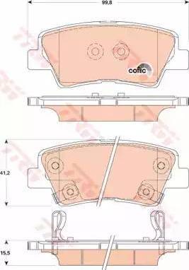 Alpha Brakes HKT-KA-314 - Гальмівні колодки, дискові гальма autocars.com.ua