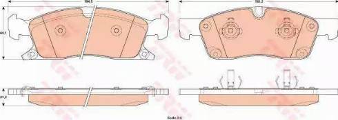 Alpha Brakes HKP-CH-043 - Тормозные колодки, дисковые, комплект autodnr.net