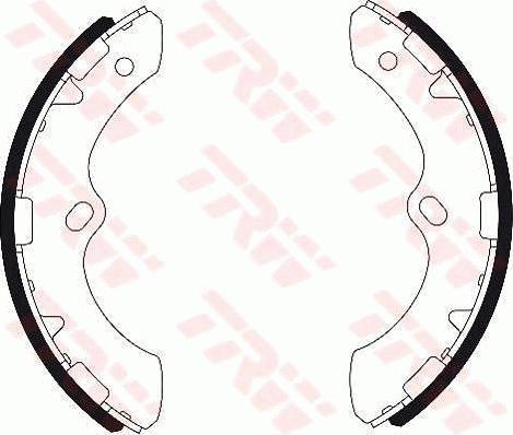 TRW GS7216 - Комплект гальм, барабанний механізм autocars.com.ua