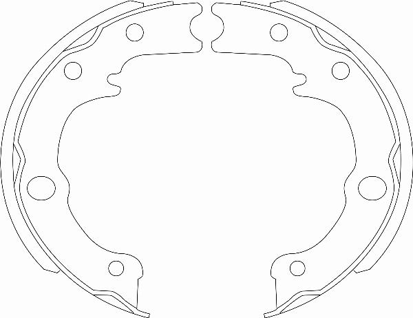 TRW GS7225 - Комплект гальм, барабанний механізм autocars.com.ua