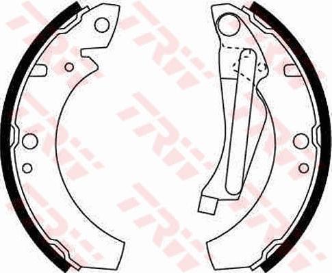 TRW GS8066 - Комплект гальм, барабанний механізм autocars.com.ua