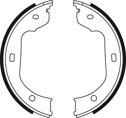 TRW GS8478 - Комплект тормозов, ручник, парковка autodnr.net