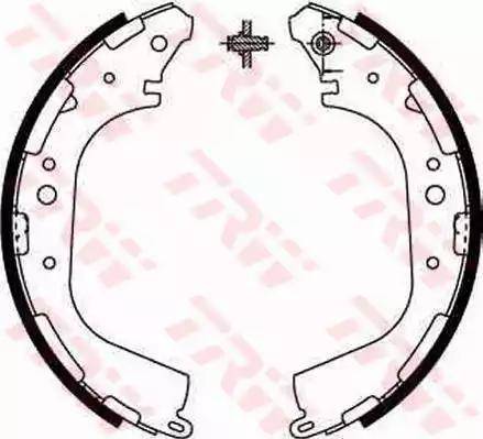 Alpha Brakes HST-NS-045 - Комплект гальм, барабанний механізм autocars.com.ua