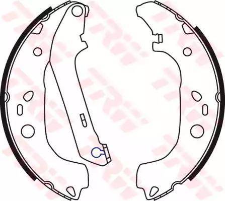 Alpha Brakes HST-FR-054 - Комплект гальм, барабанний механізм autocars.com.ua