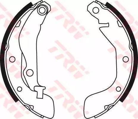 Alpha Brakes HST-DW-012 - Комплект гальм, барабанний механізм autocars.com.ua