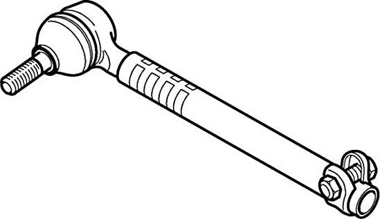 TRW JTE332 - Наконечник рульової тяги, кульовий шарнір autocars.com.ua