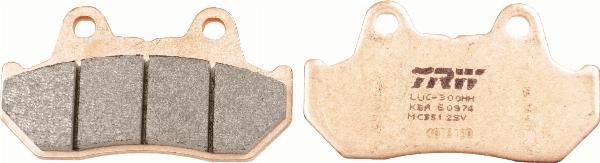 TRW MCB512SV - Гальмівні колодки, дискові гальма autocars.com.ua