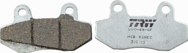 TRW MCB525EC - Гальмівні колодки, дискові гальма autocars.com.ua