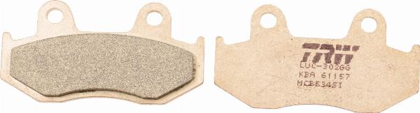 TRW MCB534SI - Гальмівні колодки, дискові гальма autocars.com.ua