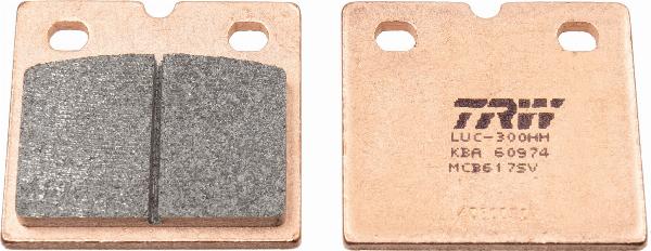 TRW MCB617SV - Гальмівні колодки, дискові гальма autocars.com.ua