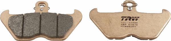 TRW MCB680SV - Гальмівні колодки, дискові гальма autocars.com.ua