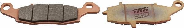 TRW MCB682SRT - Гальмівні колодки, дискові гальма autocars.com.ua