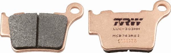 TRW MCB743RSI - Гальмівні колодки, дискові гальма autocars.com.ua