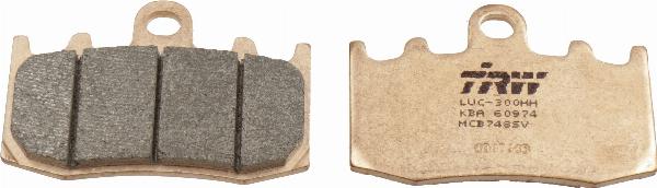 TRW MCB748SV - Гальмівні колодки, дискові гальма autocars.com.ua