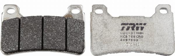 TRW MCB755CRQ - Гальмівні колодки, дискові гальма autocars.com.ua