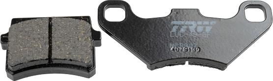 TRW MCB807 - Гальмівні колодки, дискові гальма autocars.com.ua