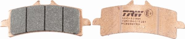TRW MCB858TRQ - Гальмівні колодки, дискові гальма autocars.com.ua