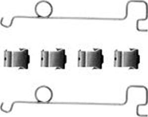 TRW PFK163 - Комплектуючі, колодки дискового гальма autocars.com.ua