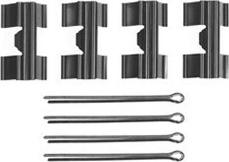 TRW PFK256 - Комплектуючі, колодки дискового гальма autocars.com.ua