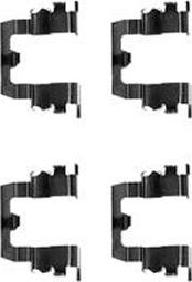 TRW PFK273 - Комплектуючі, колодки дискового гальма autocars.com.ua