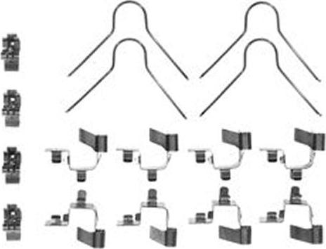 TRW PFK291 - Комплектуючі, колодки дискового гальма autocars.com.ua