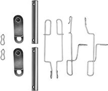 TRW PFK359 - Комплектуючі, колодки дискового гальма autocars.com.ua