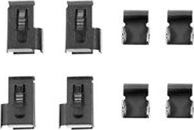 TRW PFK380 - Комплектуючі, колодки дискового гальма autocars.com.ua