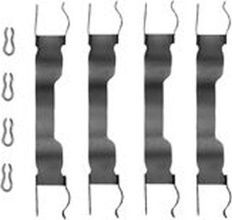 TRW PFK65 - Комплектуючі, колодки дискового гальма autocars.com.ua