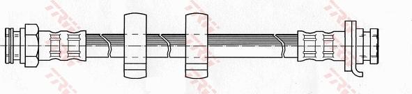 TRW PHA355 - Тормозной шланг avtokuzovplus.com.ua