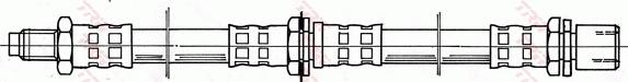 TRW PHB168 - Гальмівний шланг autocars.com.ua