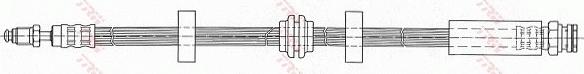 TRW PHB343 - Тормозной шланг avtokuzovplus.com.ua