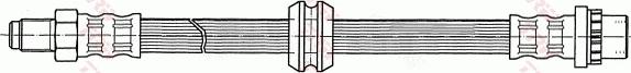 TRW PHB402 - Тормозной шланг avtokuzovplus.com.ua