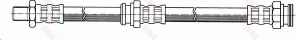 TRW PHB716 - Гальмівний шланг autocars.com.ua
