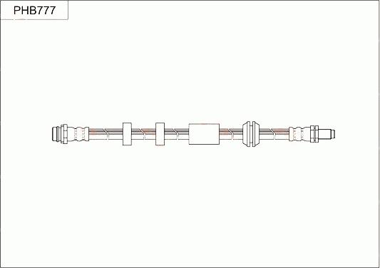 TRW PHB777 - Тормозной шланг autodnr.net