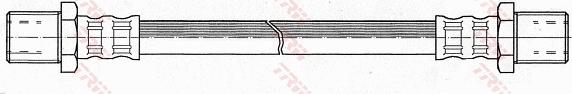 TRW PHC178 - Гальмівний шланг autocars.com.ua