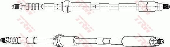 TRW PHC313 - Гальмівний шланг autocars.com.ua