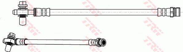 TRW PHD1139 - Гальмівний шланг autocars.com.ua