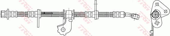 TRW PHD140 - Гальмівний шланг autocars.com.ua