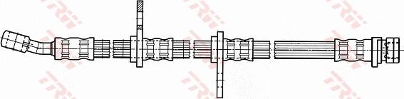 TRW PHD142 - Гальмівний шланг autocars.com.ua