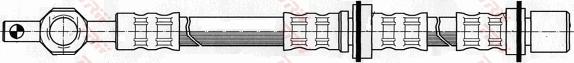 TRW PHD176 - Гальмівний шланг autocars.com.ua