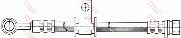 TRW PHD280 - Гальмівний шланг autocars.com.ua